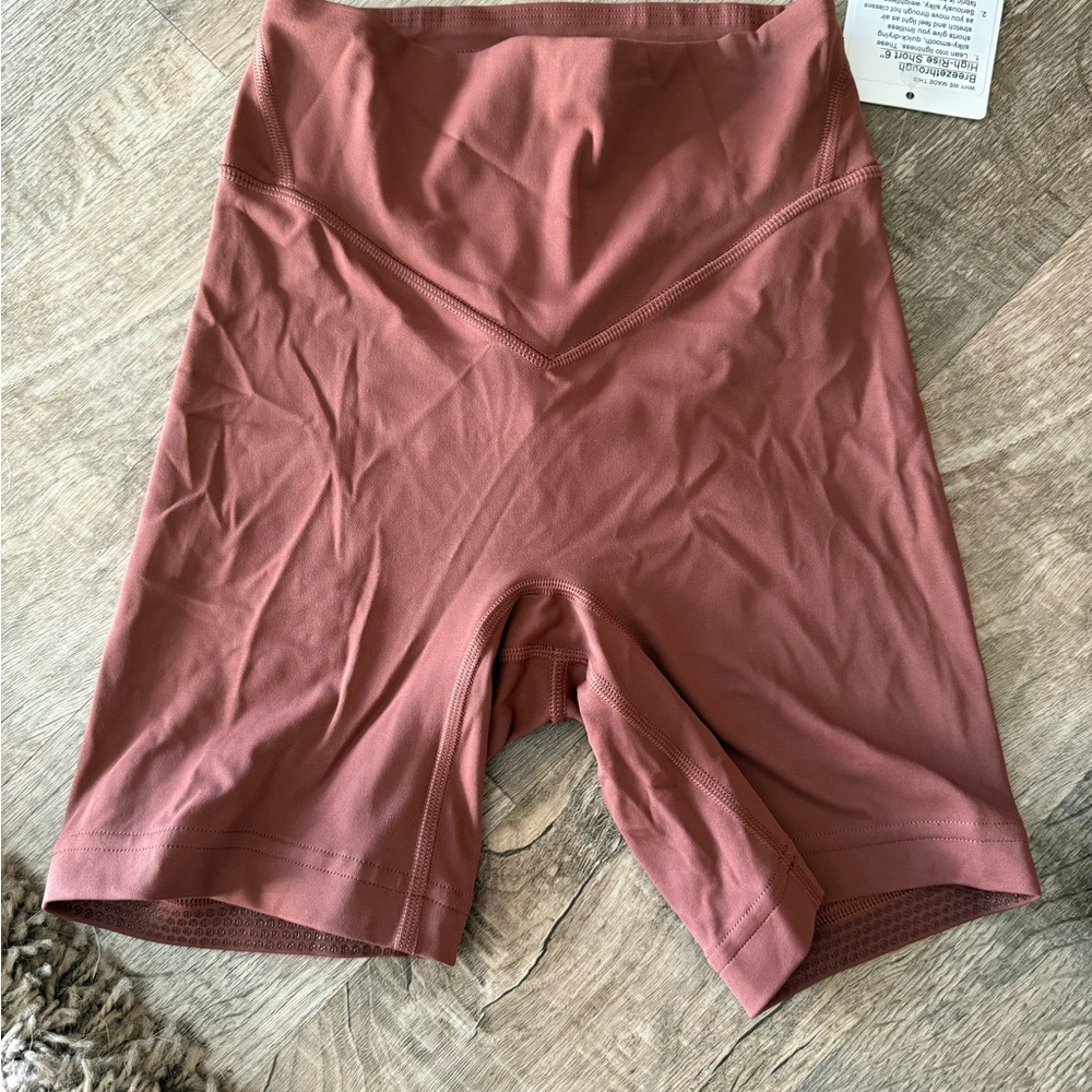 Lululemon Athletica Dusty Rose Bike Shorts